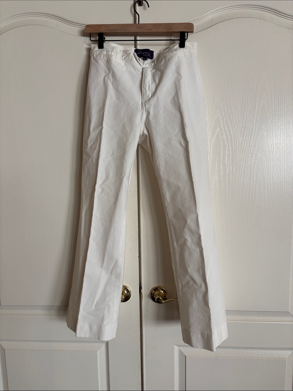 Not Your Daughter’s Jeans white straight leg high rise stretch denim 6 petite 6P